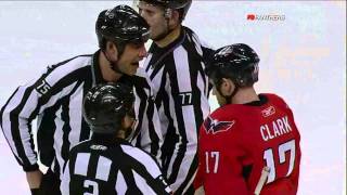 NHL Linesman Accidently Spits on Player