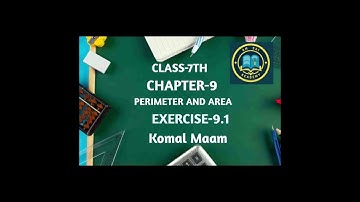 Class 7th Maths | Perimeter and Area Exercise 9.1 Q4 | NCERT Solutions | AM Sai Academy