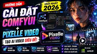 🚀 ComfyUI Cho Người Mới 2026: Cài Đặt, Workflow AI Video, Pixelle Video & Đánh Giá PC Chạy Local.