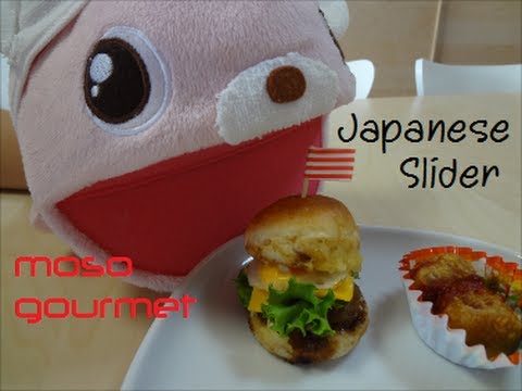 anpanman potato & Japanese slider hamburger    