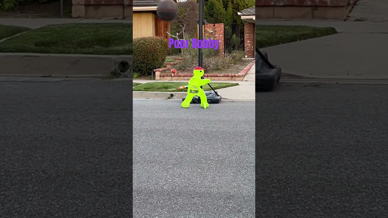 Long distance trickshot gone wrong 