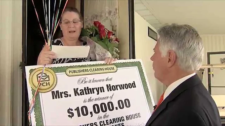 Publishers Clearing House Winners: Kathryn Norwood...