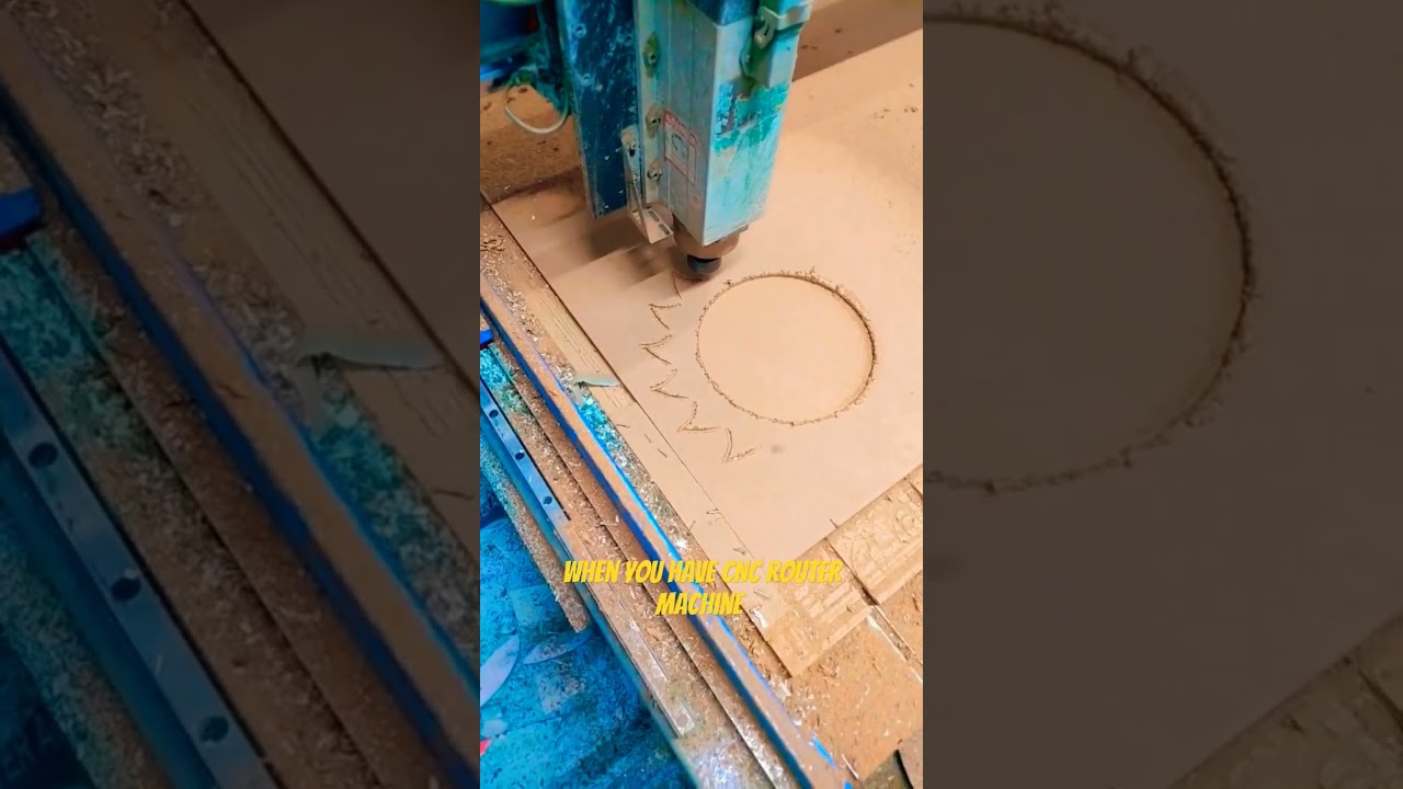 when you have a CNC router machine | Router Engraving 
