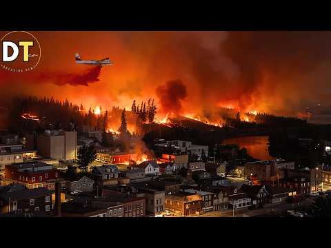 Wildfire Evacuation in Summerland, British Columbia! Major Fire Has Reached 5,000 Hectares