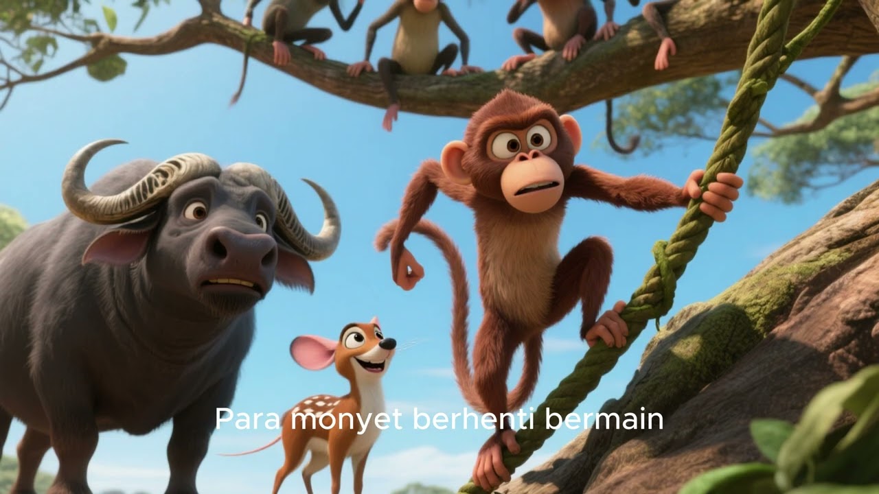 Dongeng BS kancil yang ramah pada kerbau