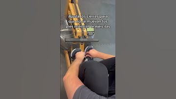 ¿Cómo utilizar tu máquina de remo? 🚣‍♀️