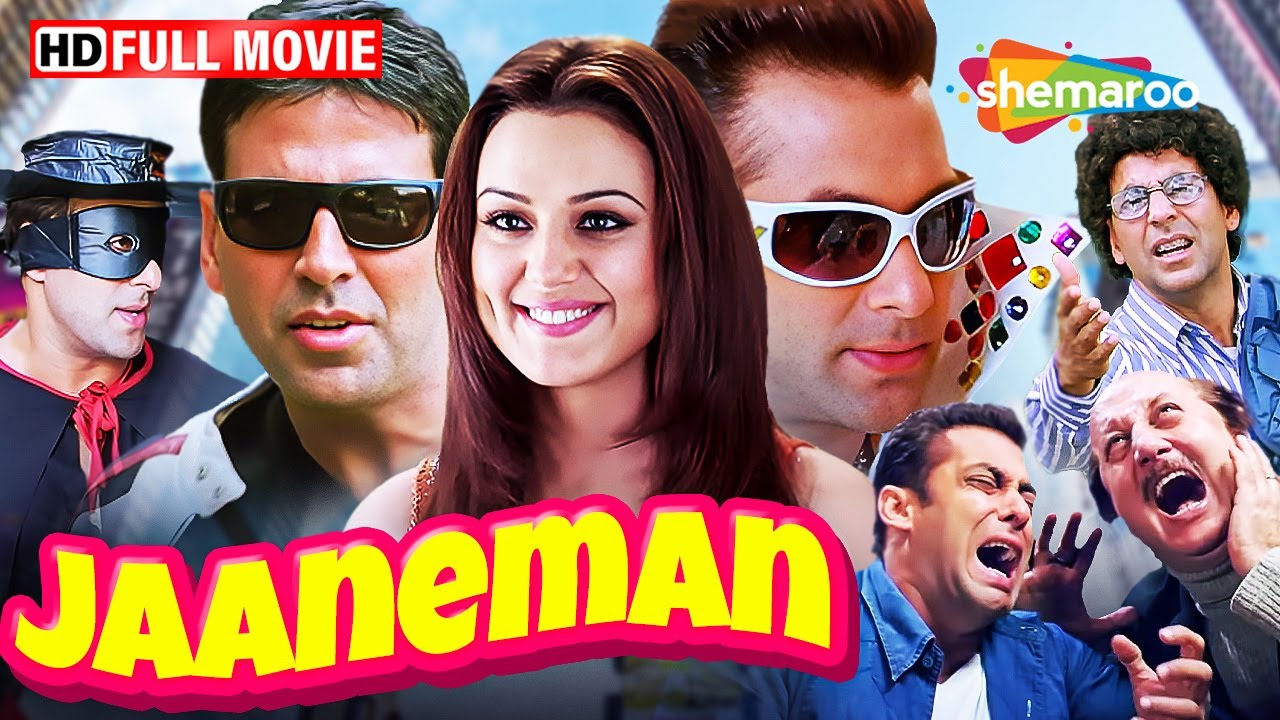 अक्षय सलमान की अनदेखी कॉमेडी फिल्म | Jaaneman -Full Movie