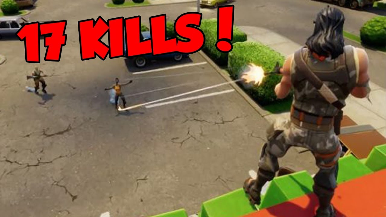  💀 ¡JUGADOR AGRESIVO, 17 KILLS WIN! 💀 ~ FORTNITE