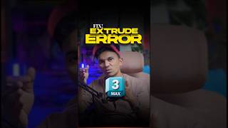 Spline Extrude error fix in 3ds max!