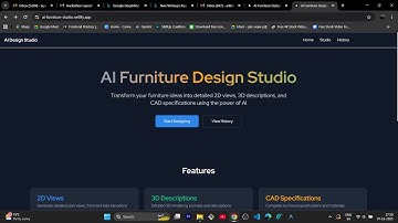 Built an AI That Designs Furniture in Seconds 🤯 | Full Stack AI Project (Next.js + Node.js)