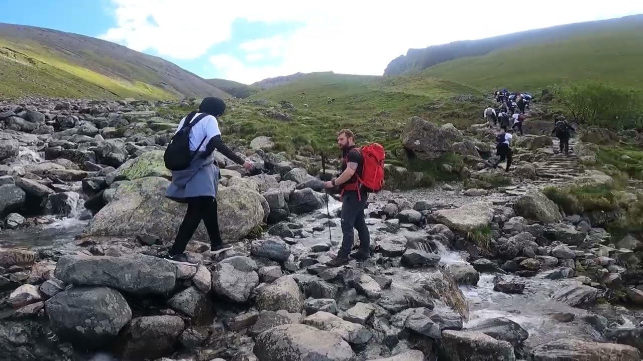 Imran Khan Cancer Appeal Scafell Pike Challenge 2022