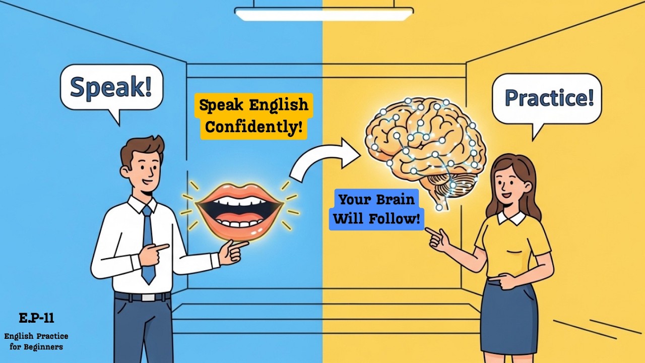 Train Your Mouth & Mind for English | Speak English Fluently | Shadowing & Daily Practice