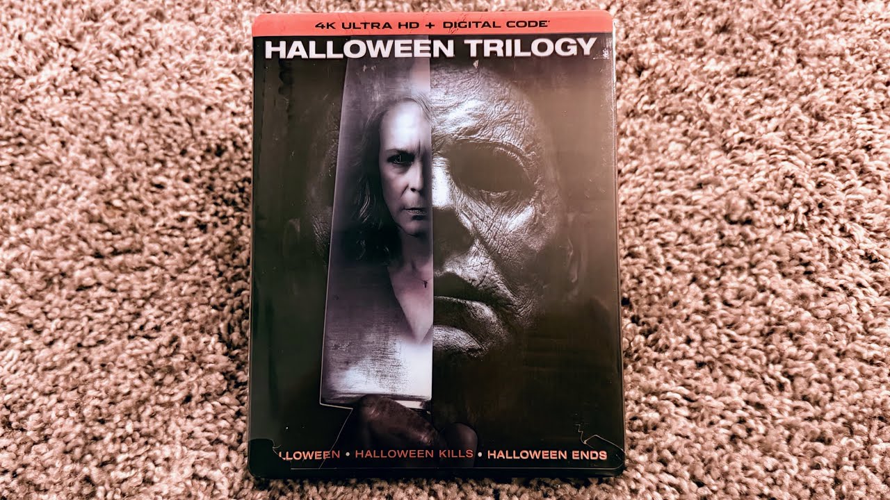 Распаковка трилогии SteelBook 4K «Хэллоуин» | Коллекция фильмов ужасов