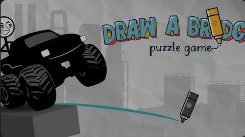 Draw A Bridge Puzzle Game - Level 1-20 (Game Notch) @JEDO12