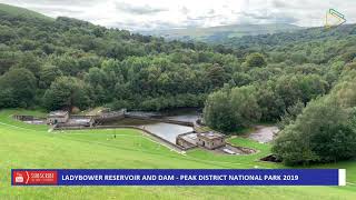 LADYBOWER RESERVOIR AND DAM - PEAK DISTRICT NATIONAL PARK 2019