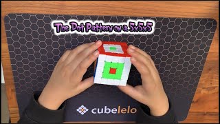 5x5x5 Rubiks Cube Dot Pattern | Rubiks designs | #rubikscube #rubiks_cube_design