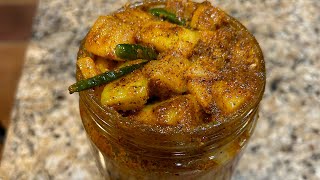 Kubhindo (ash-gourd) ko achar recipe for Dashain