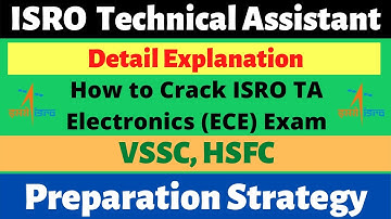 How to Crack ISRO TA Exam | Electronics (ECE) | 2 Months Left | VSSC, HSFC, URSC, IPRC, SDSC, SAC