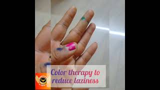color therapy to reduce laziness who r lazy 😴