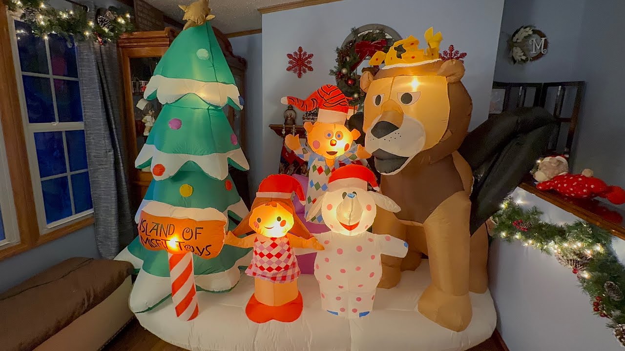 Надувной остров из игрушек-неудачников «Джемми» шириной 3 метра.