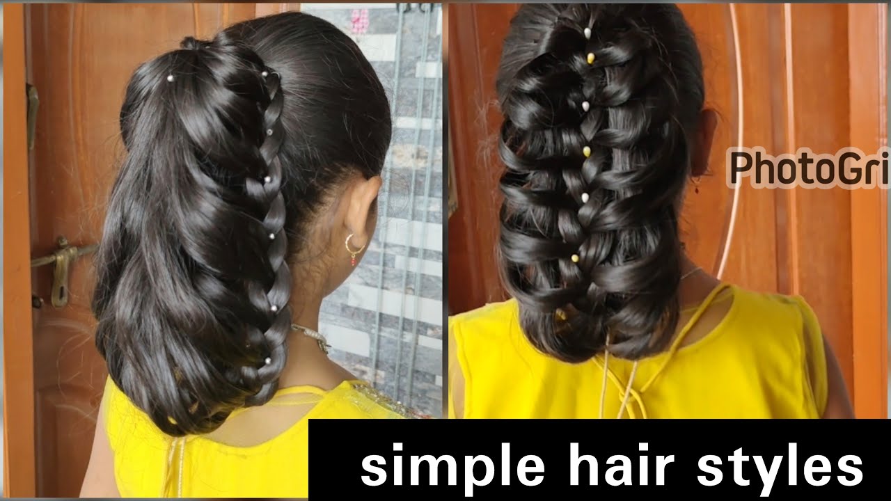 Simple hair styles for marriages / kannada channel