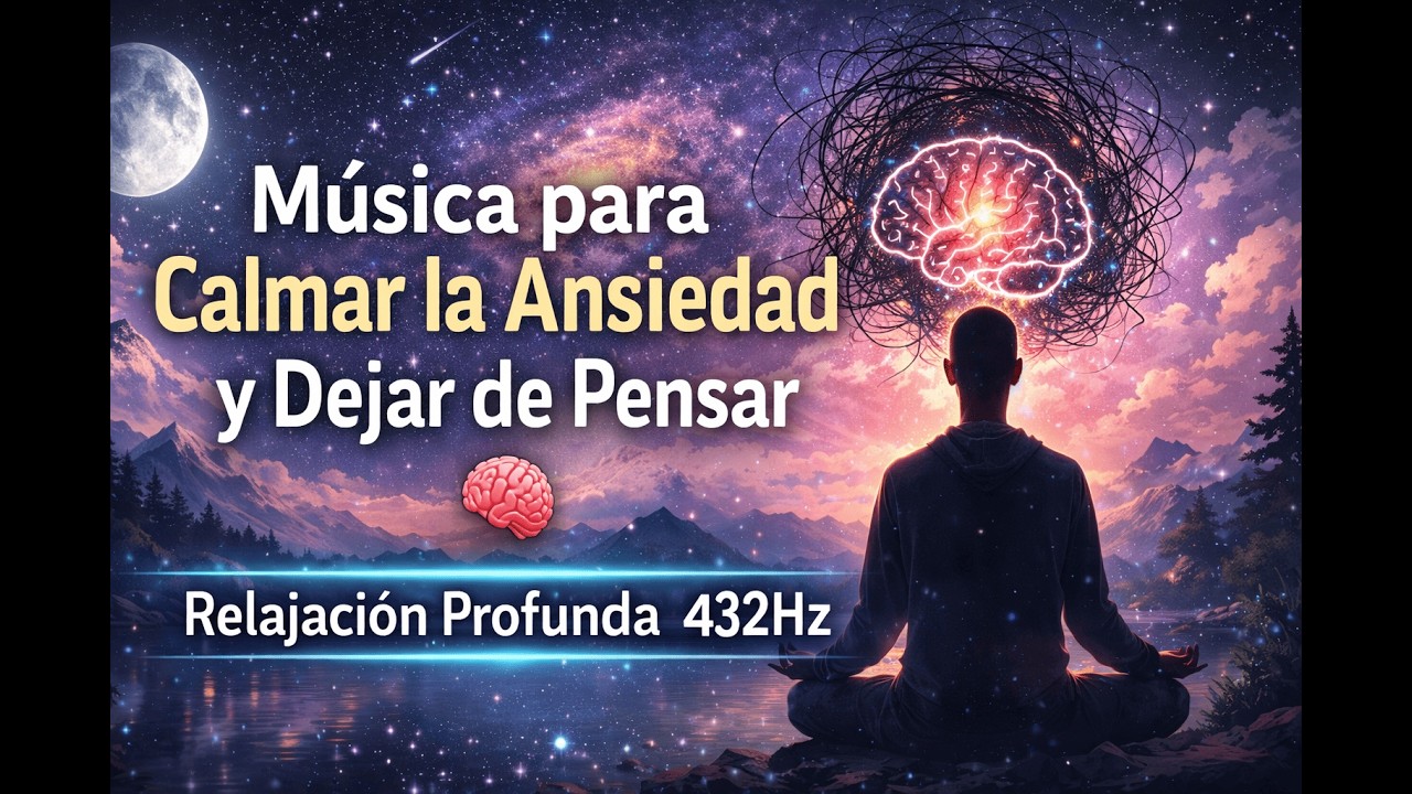 Música para Calmar la Ansiedad y Dejar de Pensar 🧠 Relajación Profunda ...