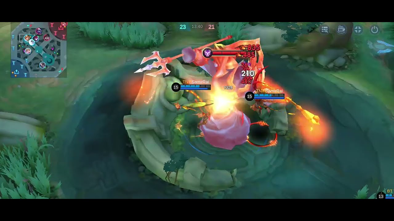 Rank puss with random players 🥵 ☠️ im mobile legend (MLBB)