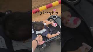 An evening in our day 🫶🏻🧿 #vlog #motherhood #calm #eveningwalk #minivlog #sunsetstream