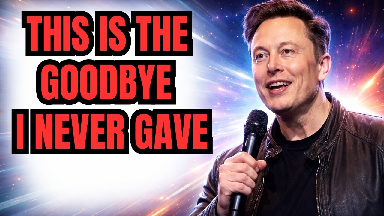 The Goodbye I Never Got To Say… Recording It Now Before It's Too Late