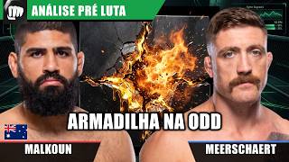 CUIDADO com a odd de Jacob Malkoun! A armadilha no Card UFC Sábado.