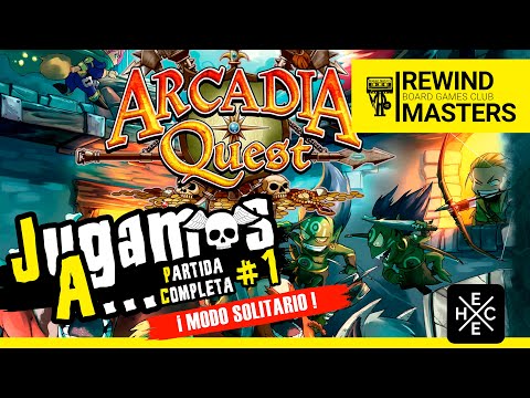 Jugamos a Arcadia Quest: modo solitario!