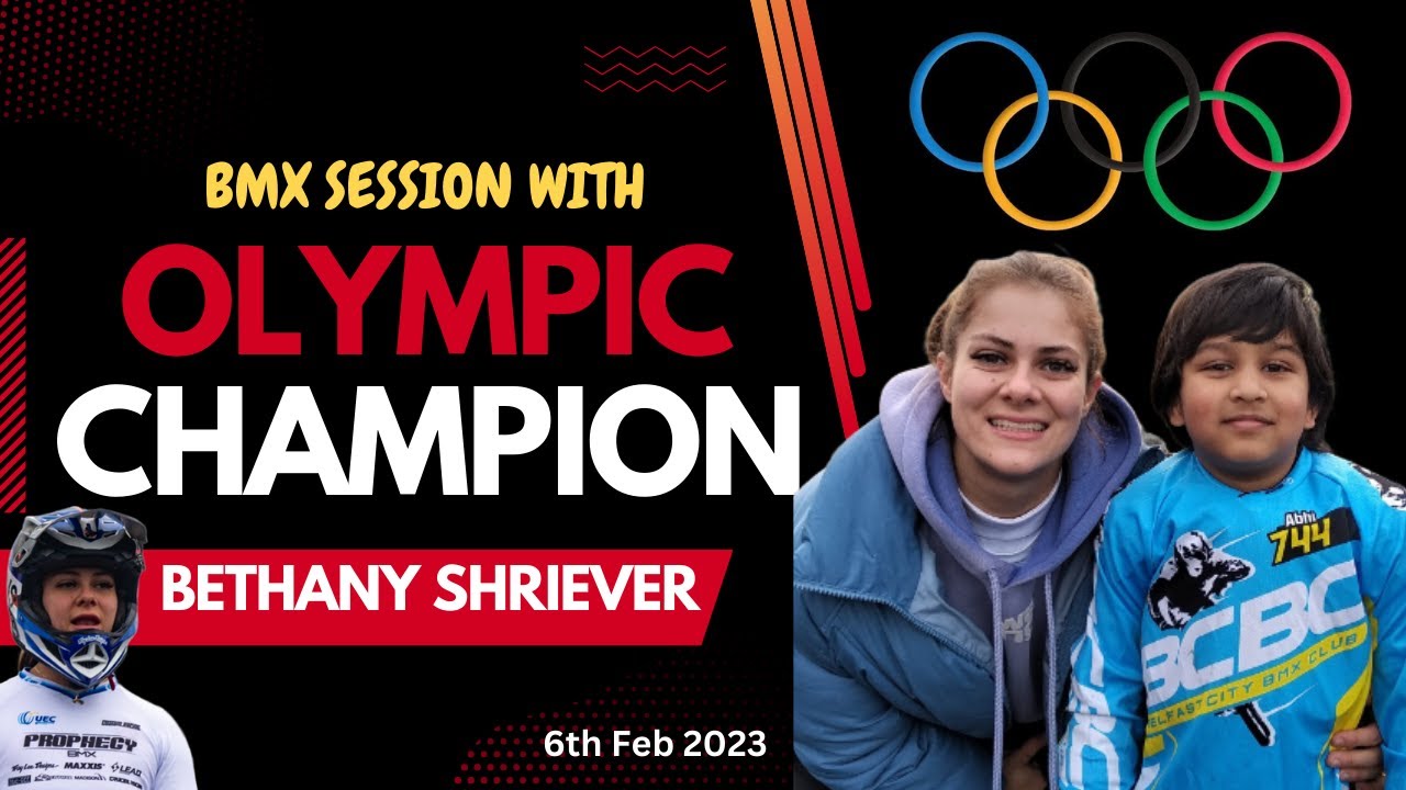 BMX Training Session with Olympic Gold Medalist Bethany Shriever and World No#3 Brynley Savage