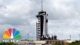 Live: President Trump speaks after successful SpaceX launch | NBC News