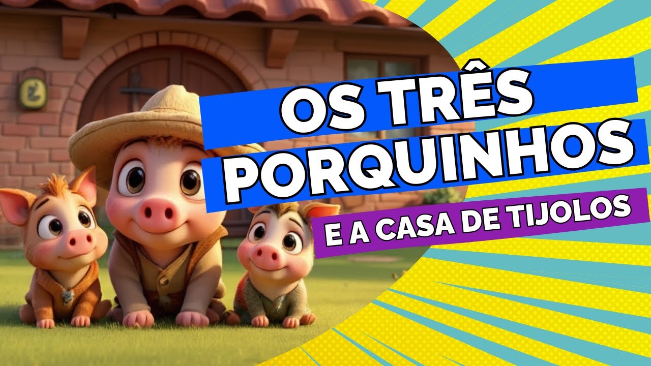 OS TRÊS PORQUINHOS E A CASA DE TIJOLOS - YouTube