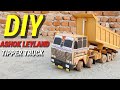 How To Make Rc 14 Wheel Ashok Leyland Tipper Truck From Cardboard And Homemade ll DIY 🔥