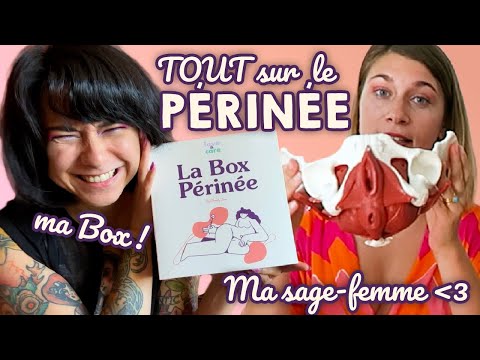 PERINEUM: How and why? (You'll learn some things!) With my midwife and my box!!