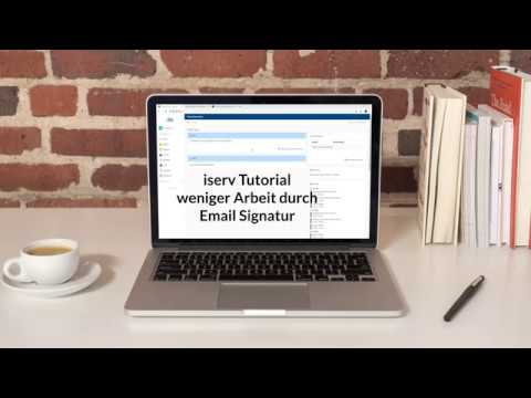 IServ Tutorial - Weniger Arbeit durch Email Signatur