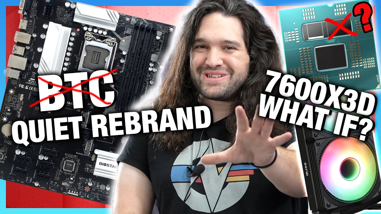 HW News - If a 7600X3D Existed (Discussion), Mining Boards Quietly Rebranded, Folding Keyboard