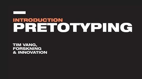 Pretotyping - An Introduction
