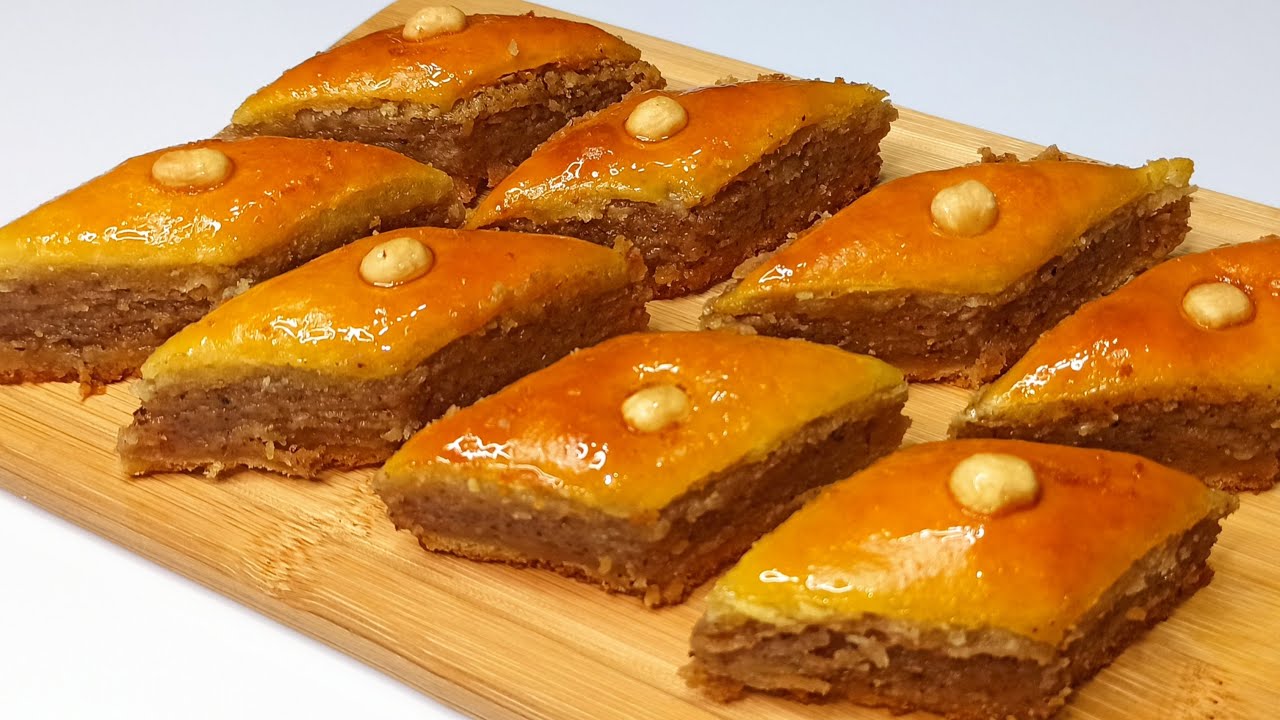 Рецепт ПАХЛАВЫ С ЛЕСНЫМ ОРЕХОМ из нашей национальной кухни. Азербайджанская кухня