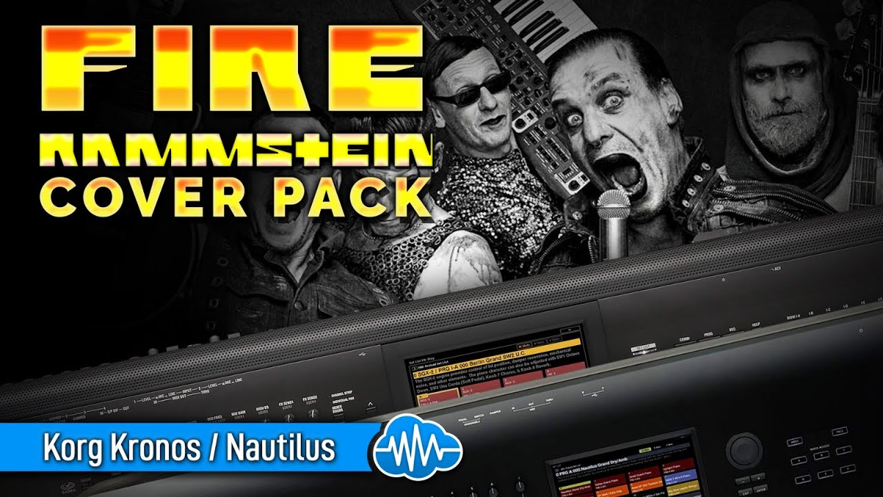 RAMMSTEIN COVER PACK ♫ 35 new sounds ► KORG KRONOS / NAUTILUS