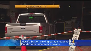 Alewife Parking Garage To Reopen After Repairs