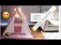 DIY Como hacer un  Teepee para niños  [ Vlog ]  La hacemos en familia.