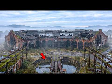 Abandoned 120-Year Locomotive Shed - Luxury Industrial Loft | ASMR 8K 🤦‍♂️