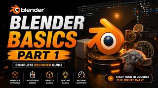 Blender Basics Episode 1 | Complete Beginner Guide 2026