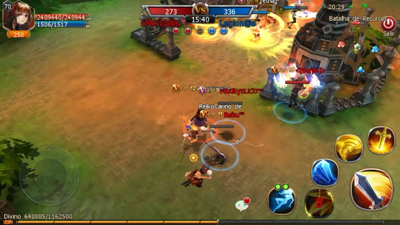 Sword Of Chaos/ Batalla de Recursos/ No Mercy@s46 vs La Legion