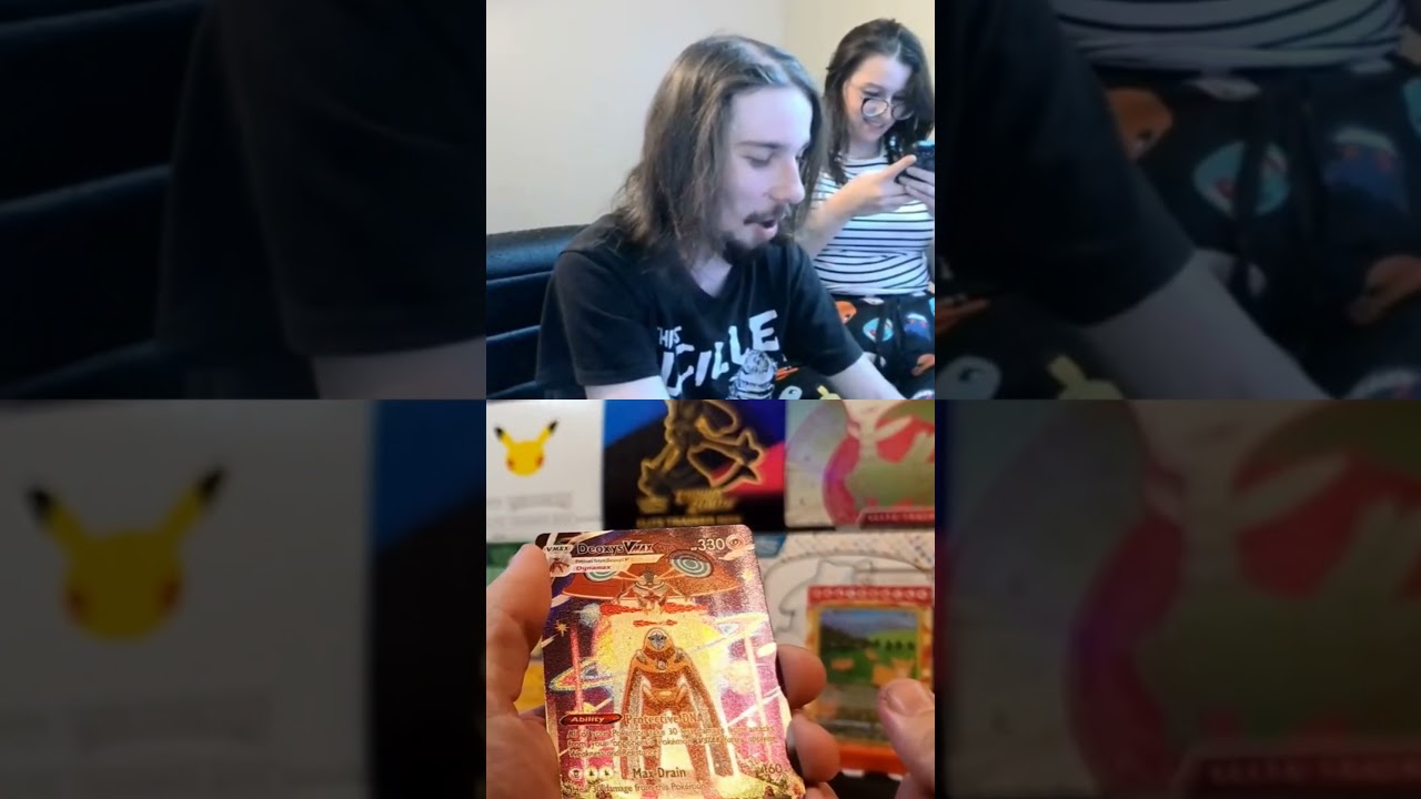 We pulled the deoxys alt art!!! 