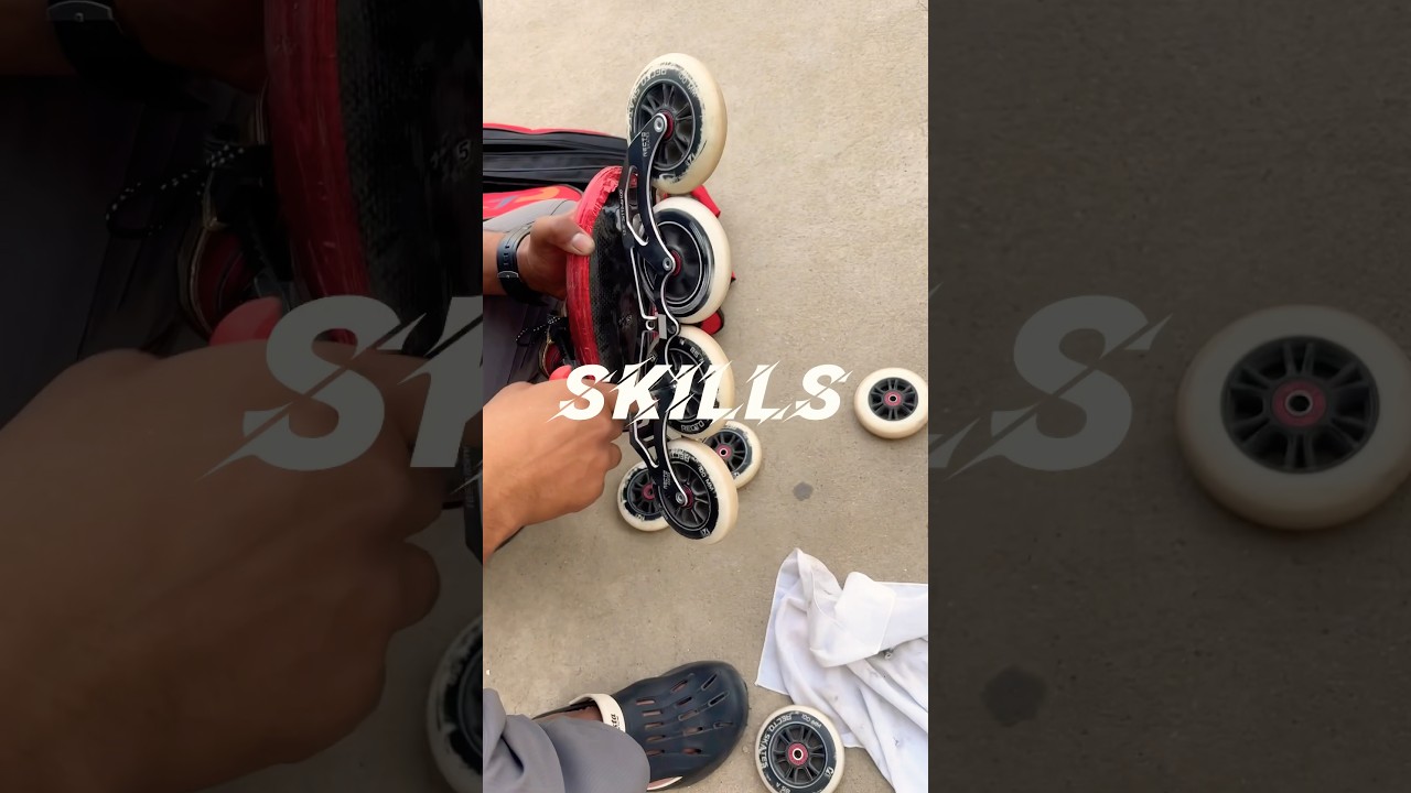 How to Install Wheels and Bearings on Inline Skates 