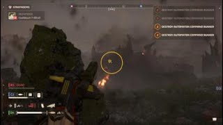 Helldivers 2: Spear can Destroy Command Bunkers! (And Cannon Turrets)
