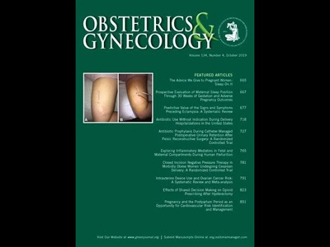 Obstetrics Gynecology 19年10月号 講師 国際医療技術研究所 荒木重雄 Youtube